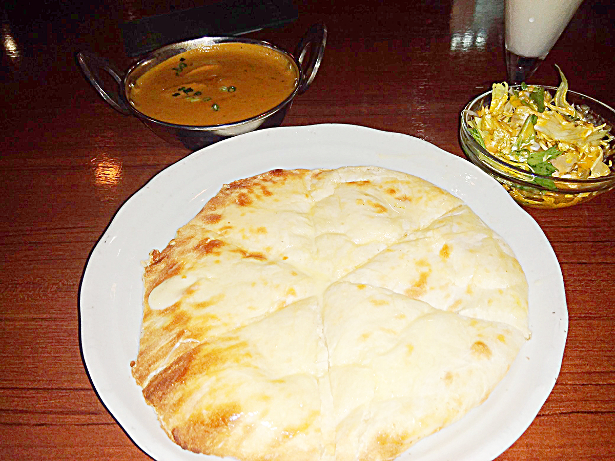 ランチセット（チーズナン）