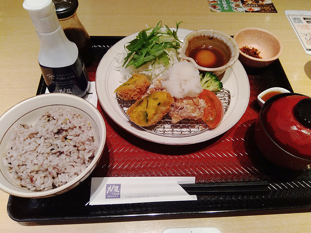 大戸屋ランチ定食